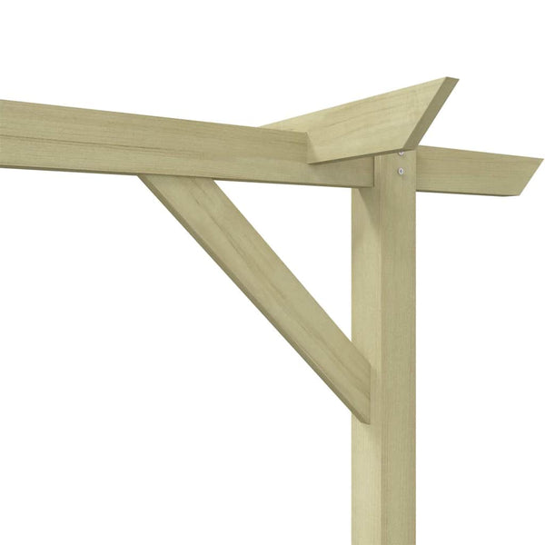 Holz Gartenpergola 410 cm