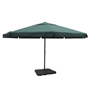 Sonnenschirm Aluminium Tragbarer Sonnenschirmständer Grün