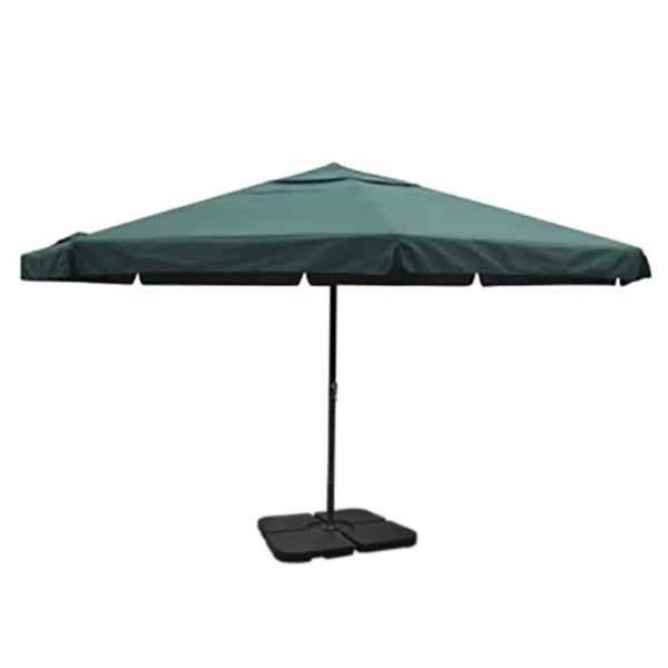 Sonnenschirm Aluminium Tragbarer Sonnenschirmständer Grün