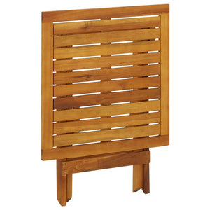 Akazienholz Bistrotisch 46x46 cm