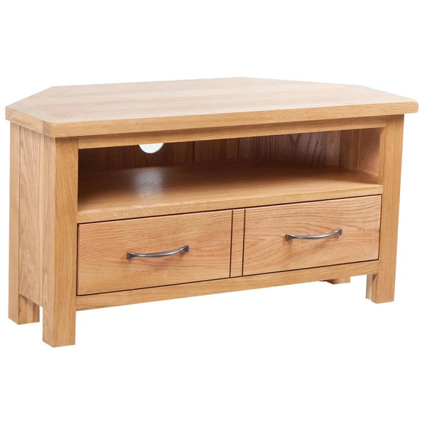 TV-Schrank Eiche Massivholz 88x42x46 cm
