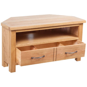 TV-Schrank Eiche Massivholz 88x42x46 cm