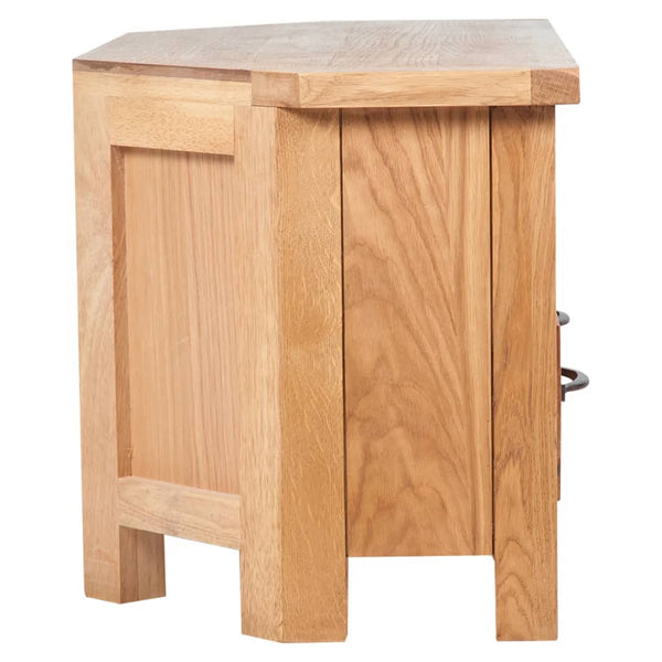 TV-Schrank Eiche Massivholz 88x42x46 cm