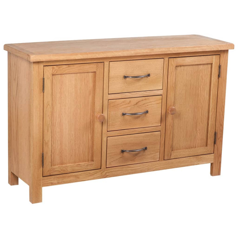 Massivholz Eiche Sideboard mit 3 Schubladen