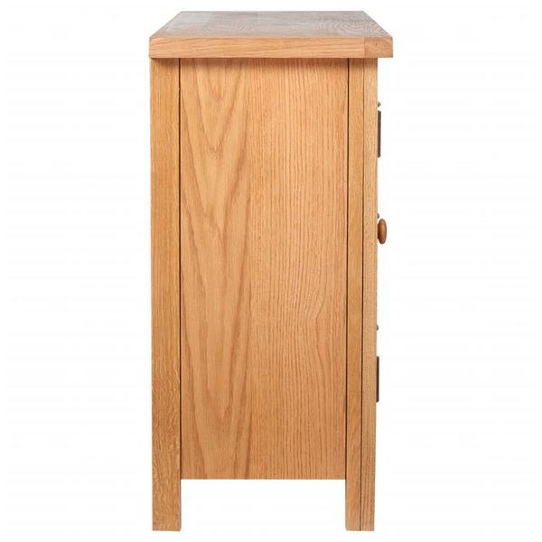 Massivholz Eiche Sideboard mit 3 Schubladen