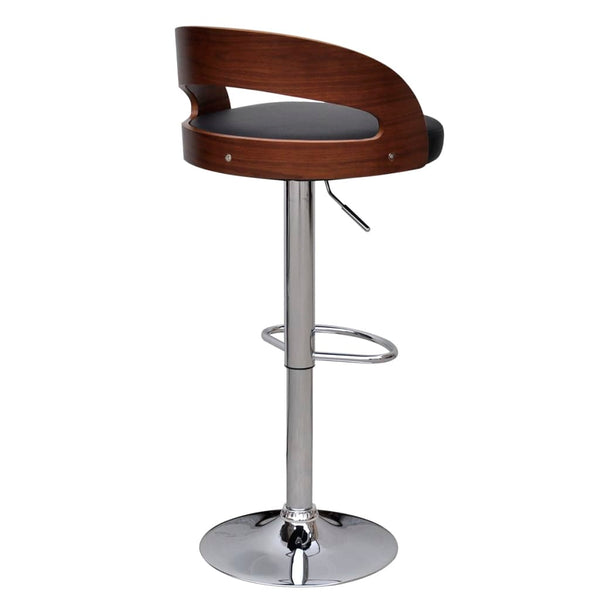 vidaXL Tabourets de bar 2 pcs Bois courbé