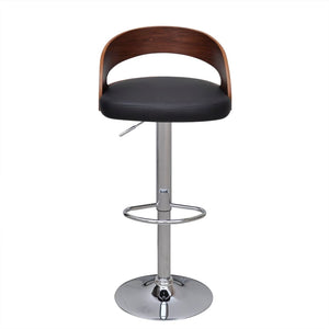 vidaXL Tabourets de bar 2 pcs Bois courbé