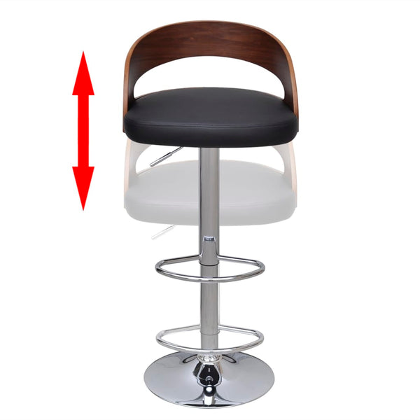 Bugholz Barhocker 2er Set