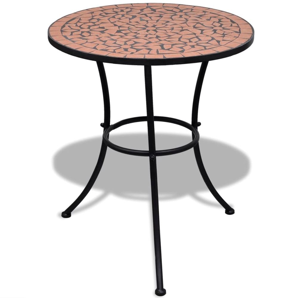 vidaXL Ensemble de bistro 3 pcs. Céramique terre cuite