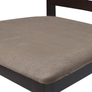 vidaXL Tabourets de bar 2 pcs Tissu marron