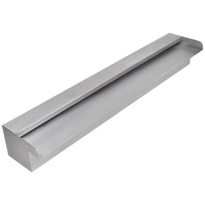 Pool Wasserfall Rechteckig Edelstahl 60cm
