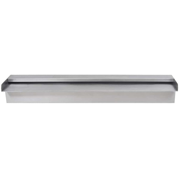 Pool Wasserfall Rechteckig Edelstahl 60cm