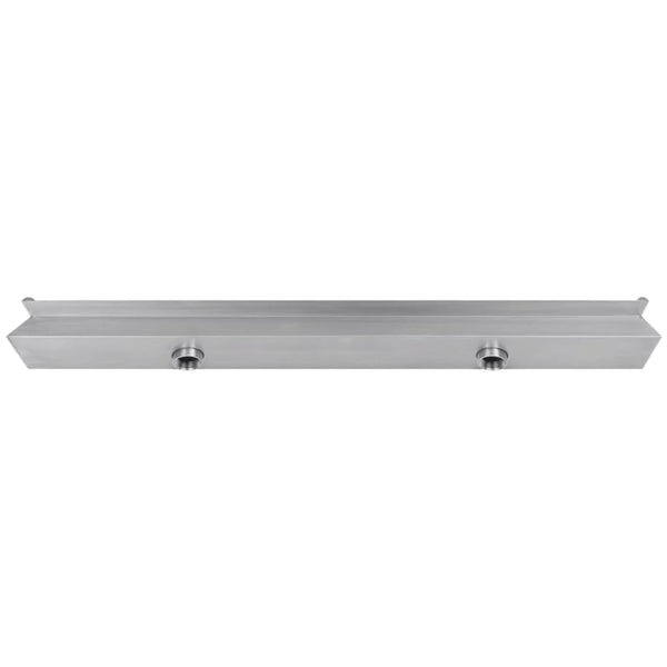 Pool Wasserfall Rechteckig Edelstahl 120 cm