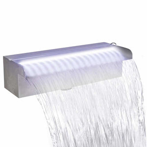 Pool Wasserfall Fontäne mit LEDs