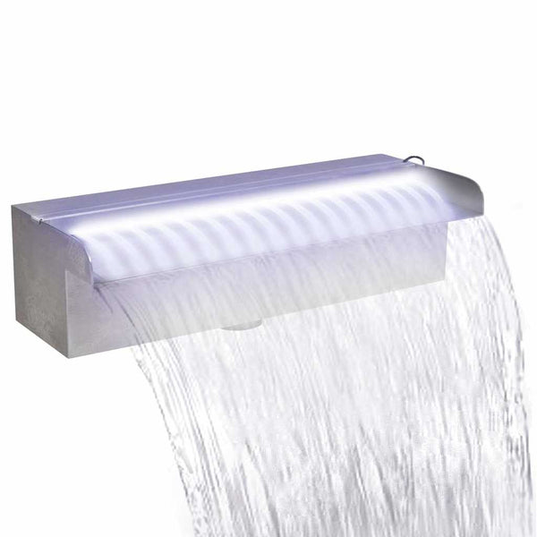 Pool Wasserfall Fontäne mit LEDs
