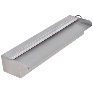 Pool Wasserfall mit LED Rechteckig 45cm