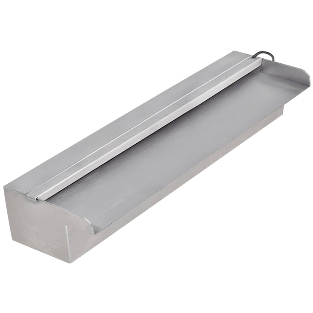 Pool Wasserfall mit LED Rechteckig 45cm