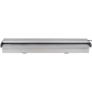 Pool Wasserfall mit LED Edelstahl 60cm
