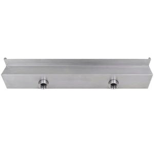 Pool Wasserfall mit LED Edelstahl 60cm