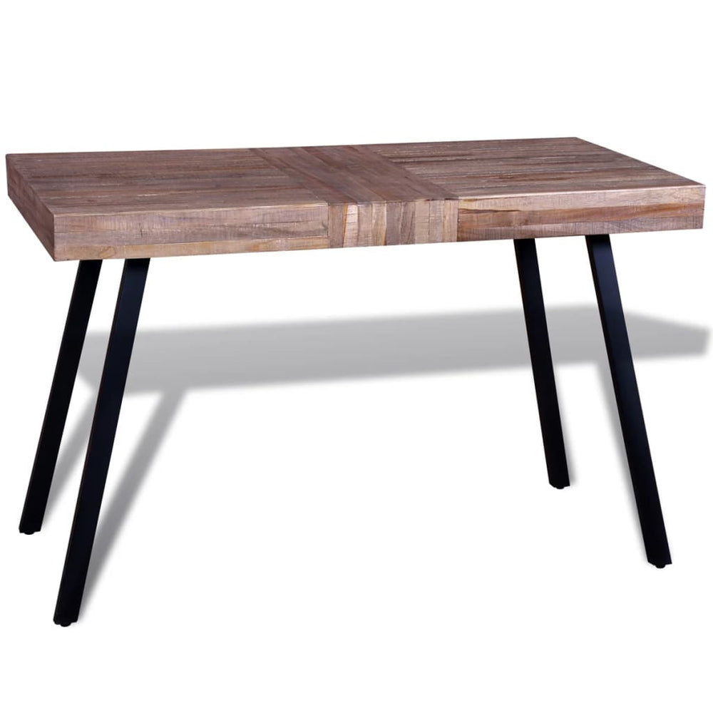 Altholz Teak Beistelltisch