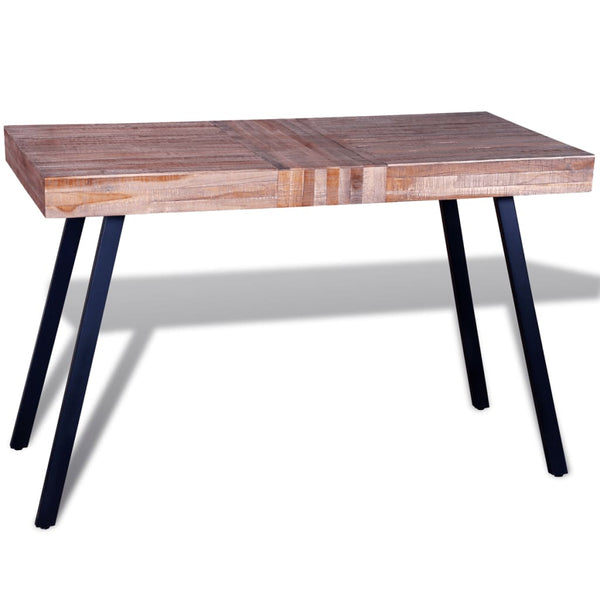 Altholz Teak Beistelltisch