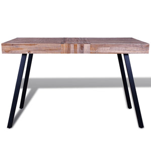 Altholz Teak Beistelltisch