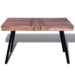 Altholz Teak Beistelltisch