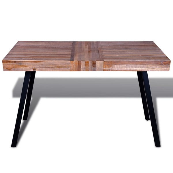 Altholz Teak Beistelltisch