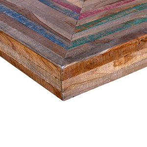 Couchtisch Altholz Teak V-Beine