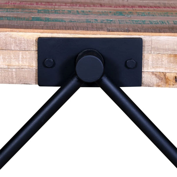 Couchtisch Altholz Teak V-Beine