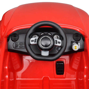 Aufsitzauto für Kinder Audi TT RS mit Fernsteuerung Rot