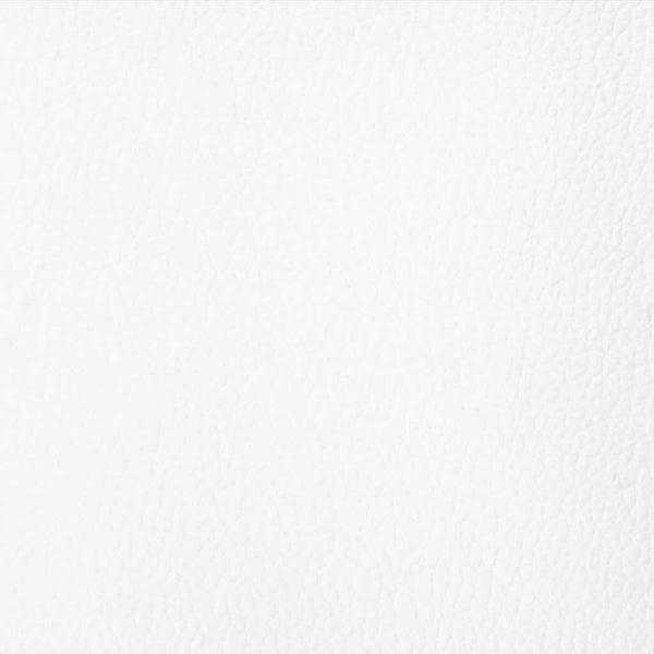 vidaXL Canapé modulable à 3 places en similicuir blanc