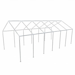 Weißes Partyzelt 12 x 6 m