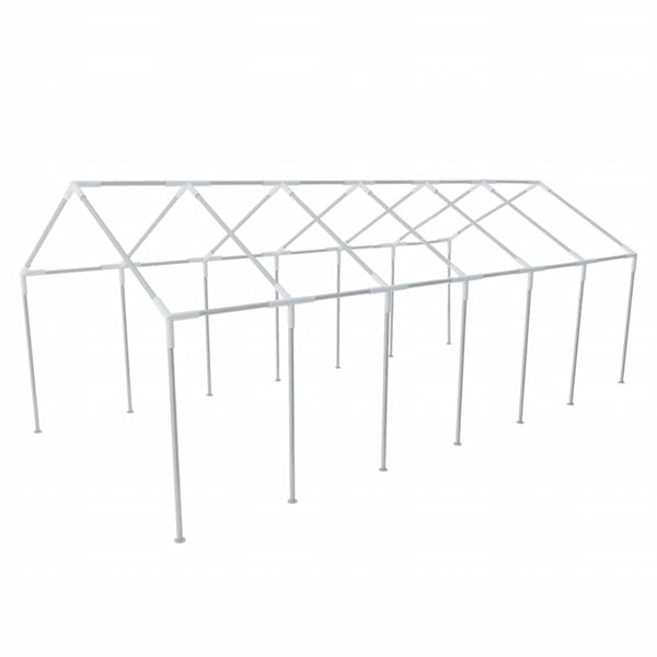 Weißes Partyzelt 12 x 6 m