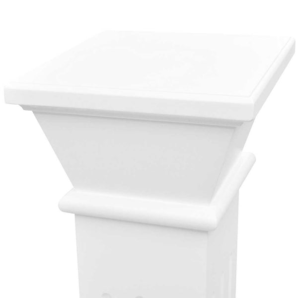 Säulen-Pflanzenständer Klassischer Stil Quadratisch MDF