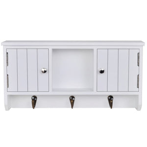 Schlüsselschrank mit Haken & Türen