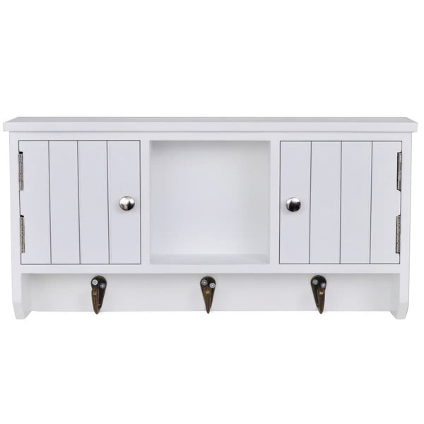 Schlüsselschrank mit Haken & Türen