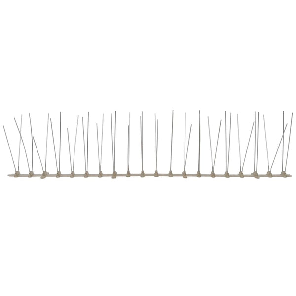 6-tlg. Vogelabwehr-Spikes-Set 3 m Kunststoff 4-reihig