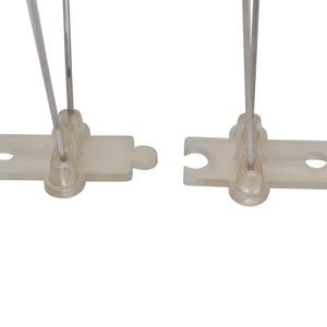 6-tlg. Vogelabwehr-Spikes-Set 3 m Kunststoff 4-reihig