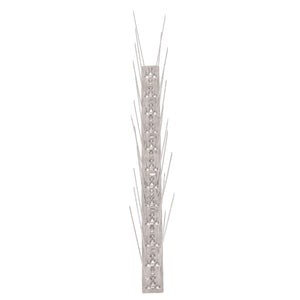 6-tlg. Taubenabwehr Spikes-Set Edelstahl 3 m 2-reihig