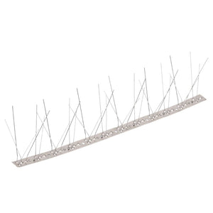 6-tlg. Vogelabwehr-Spikes-Set 3 m Edelstahl 5-reihig