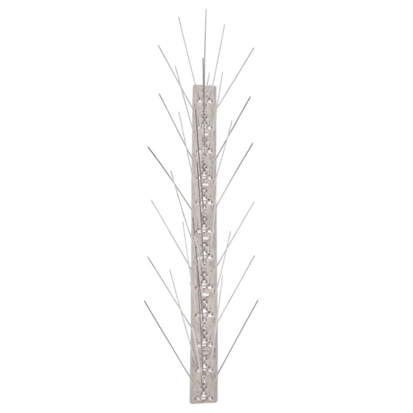 6-tlg. Vogelabwehr-Spikes-Set 3 m Edelstahl 5-reihig