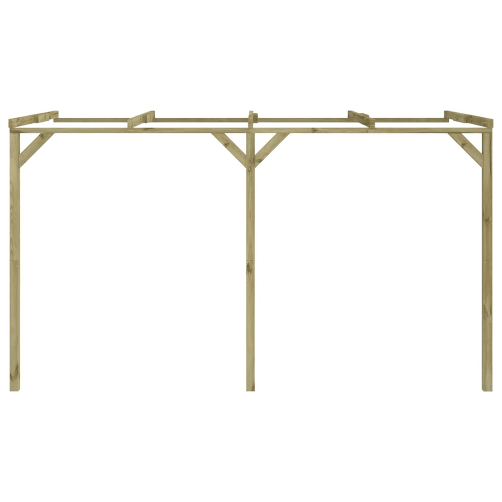Holz Pergola Terrasse 2x4m
