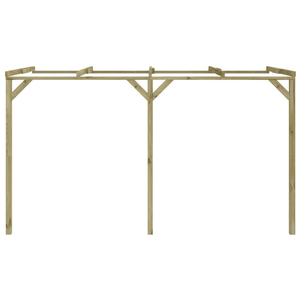 Holz Pergola Terrasse 2x4m
