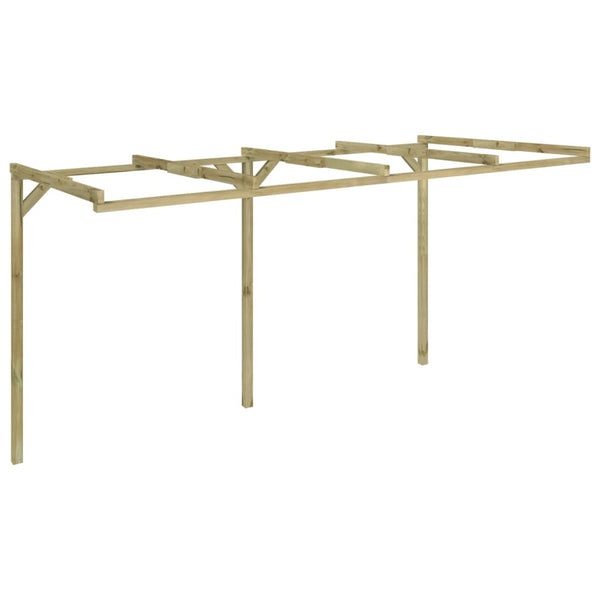 Holz Pergola Terrasse 2x4m