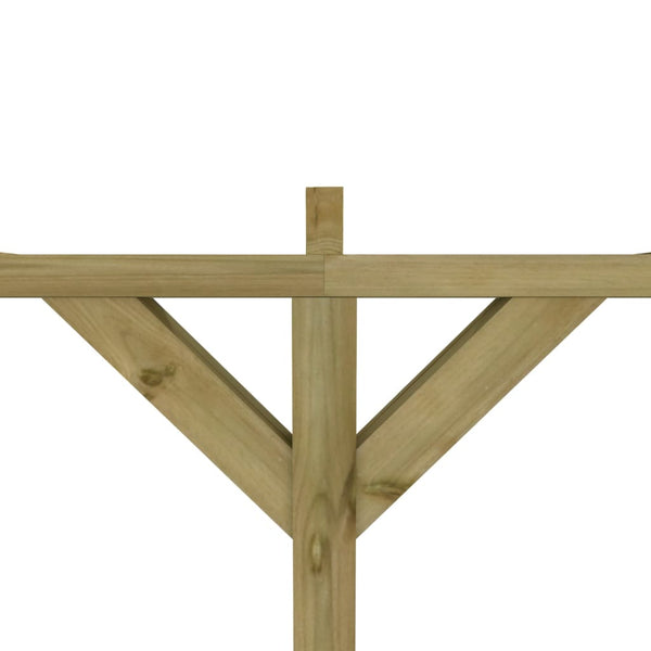 Holz Pergola Terrasse 2x4m