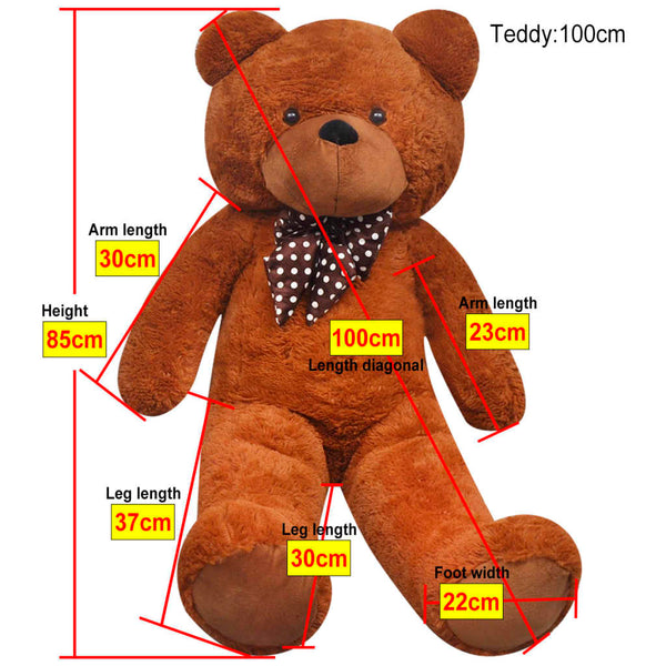 XXL Plüsch Teddybär Braun 85cm