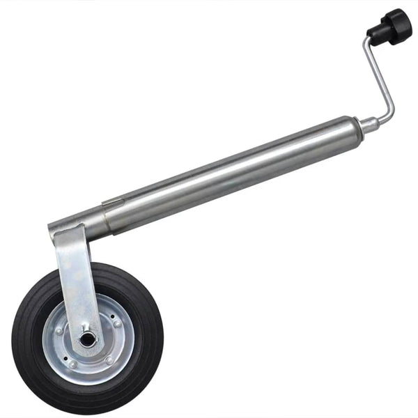 Roue jockey de 48 mm avec 1 collier de serrage
