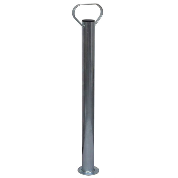 2 béquilles avec 2 supports de serrage pour roue jockey de 48 mm