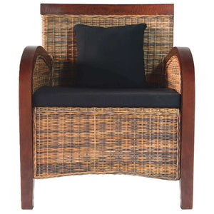Handgeflochtener Rattan Sessel